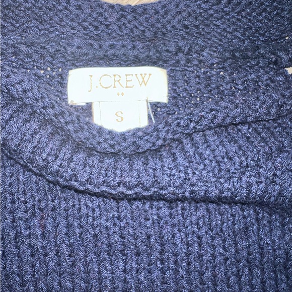 J Crew Factory Knit Sweater | Size Small | Navy Blue - Picture 5 of 6